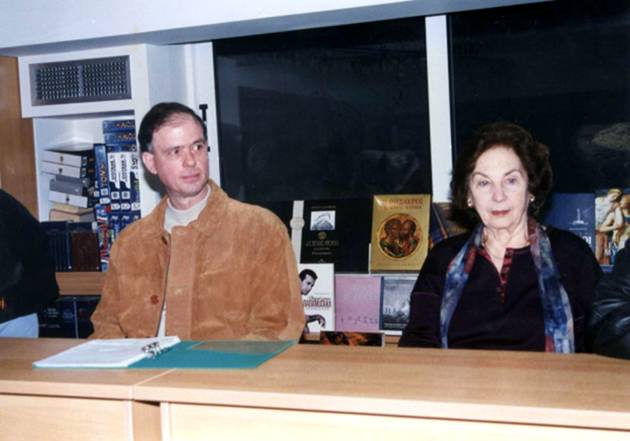 Μιχάλης Αργυρίδης και Άλκη Ζέη στη Λάρισα