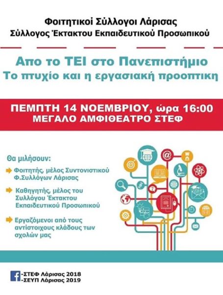 «Από το ΤΕΙ στο Πανεπιστήμιο»