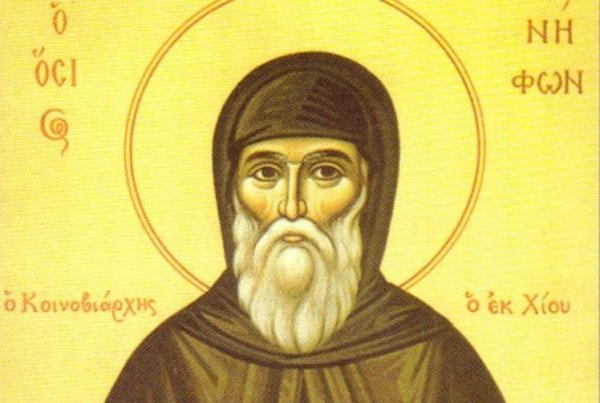 Ο Όσιος Νήφων ο Νέος Κοινοβιάρχης (28/12/1809), προστάτης νήσου Σκιάθου