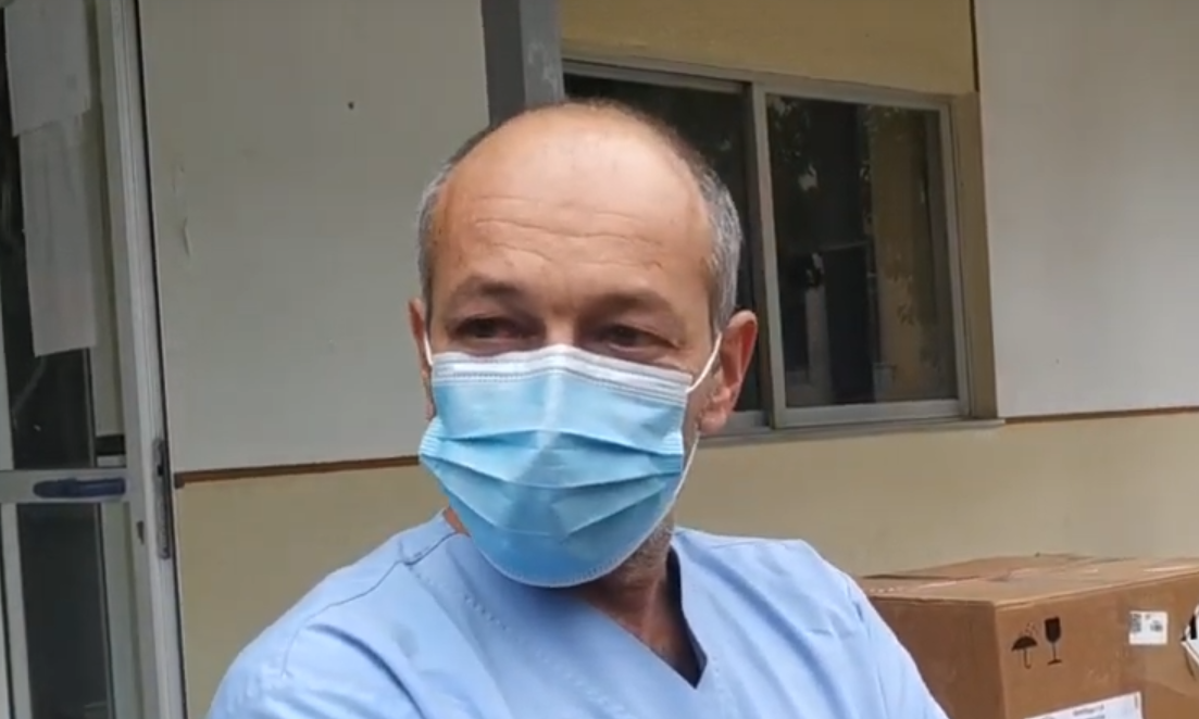 Ο παθολόγος – εντατικολόγος Τηλέμαχος Ζαφειρίδης. Φωτ. αρχείου