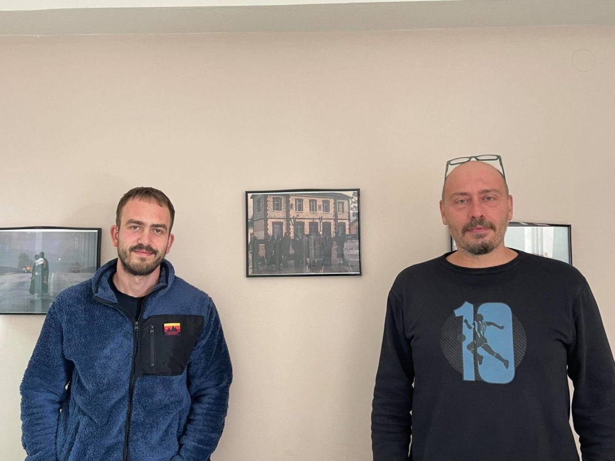 Οι κκ. Κώστας Γκαϊφύλλιας και Αλέξανδρος Γεωργίου