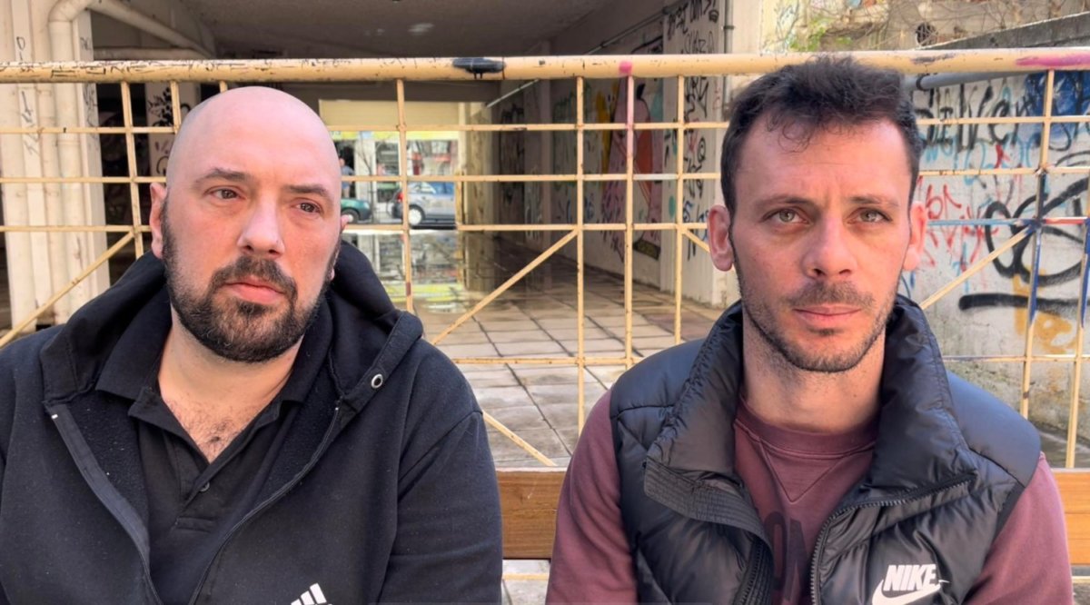 Στο larissanet.gr μίλησαν οι Δημήτρης Βόβουρας (αριστερά) και Θάνος Τάκας