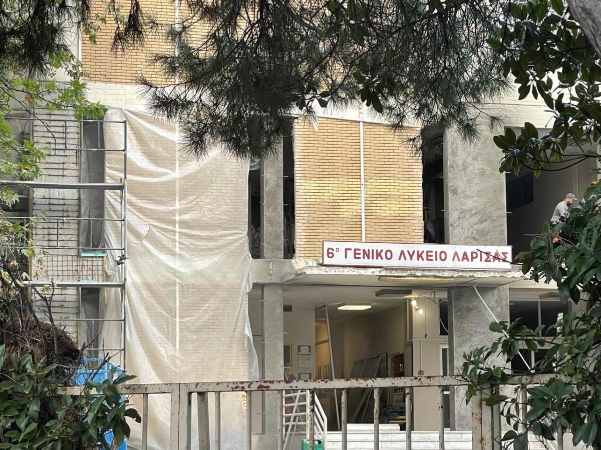 6ο Λύκειο Λάρισας. Φωτ. larissanet