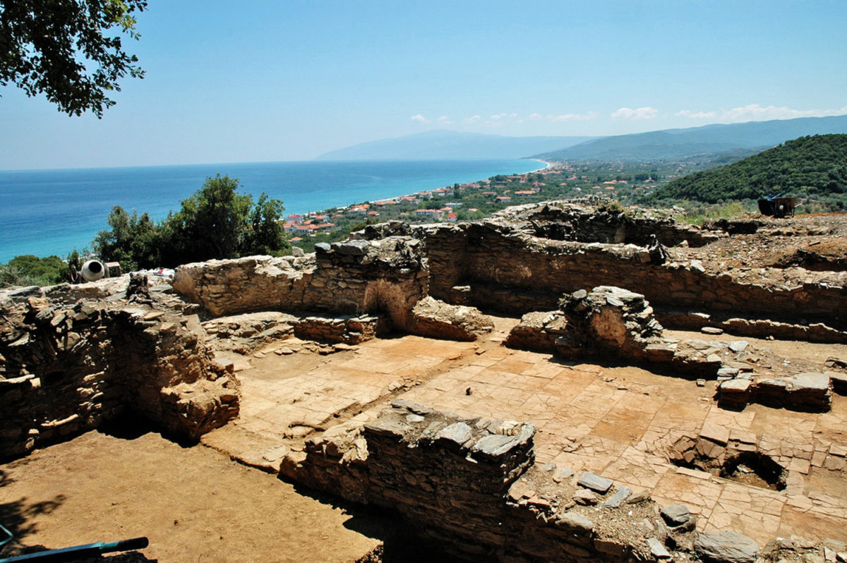 Κάστρο Βελίκας. Άποψη της βασιλκής
