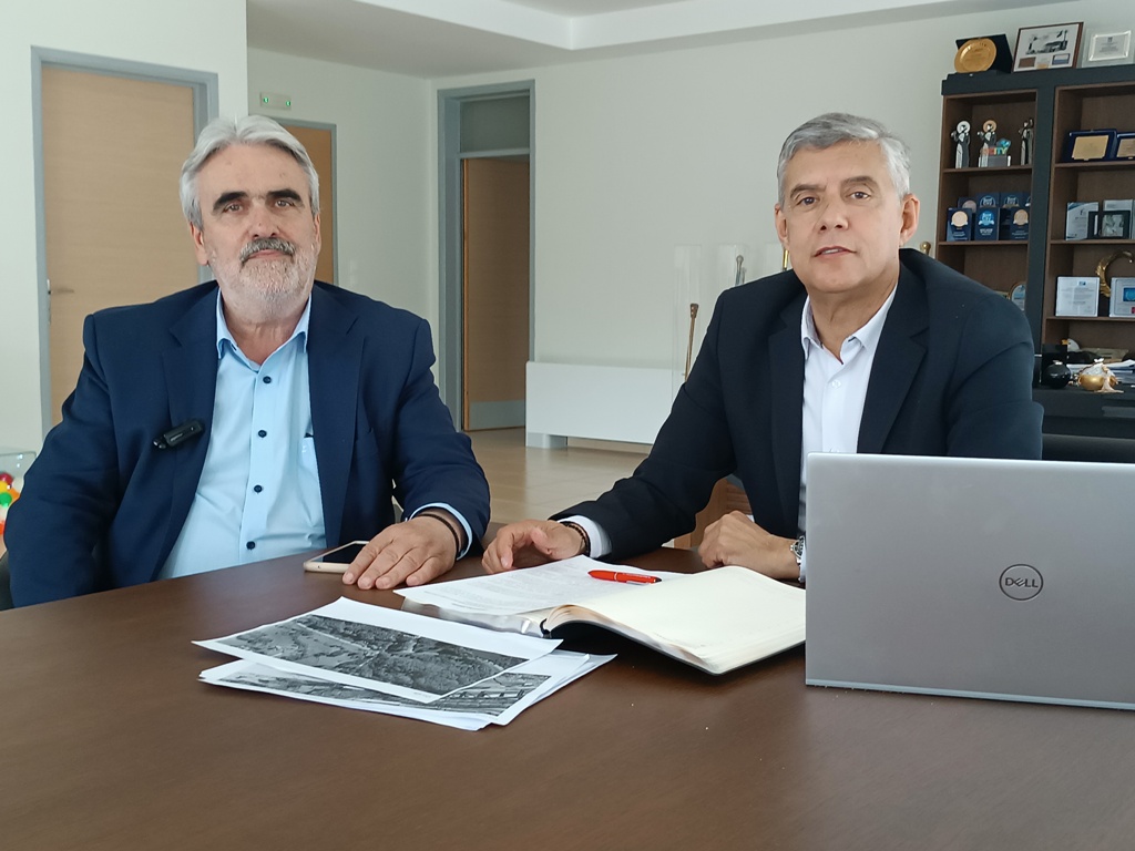 Συνάντηση Κ. Αγοραστού με Β. Γιαγιάκο για το Γεωπάρκο Μετεώρων – Πύλης - larissanet.gr