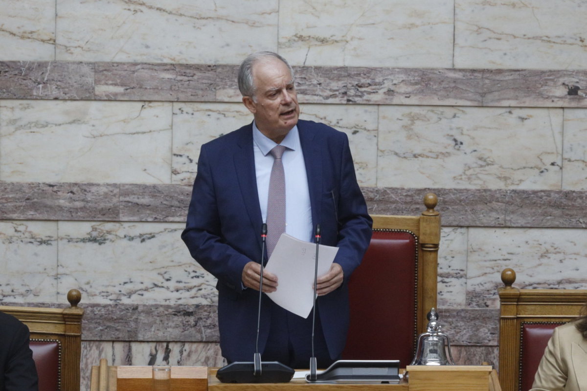 Ψηφοφορία για την εκλογή Προέδρου, Αντιπροέδρων, Γραμματέων και Κοσμητόρων της νέας Βουλής, Τρίτη 4 Ιουλίου 2023.
(ΓΙΩΡΓΟΣ ΚΟΝΤΑΡΙΝΗΣ/EUROKINISSI)