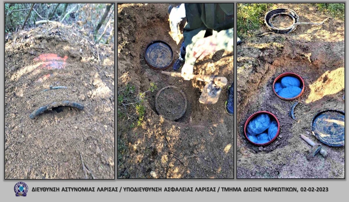 Τα ναρκωτικά από την δεύτερη επιχείρηση της αστυνομίας