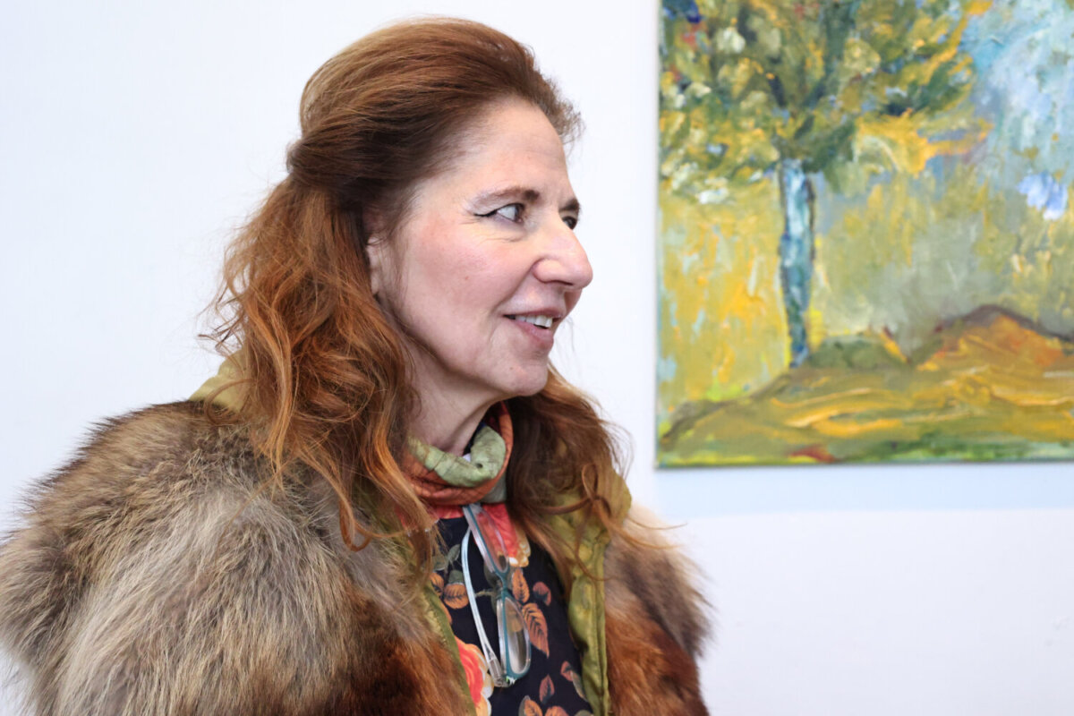 Η κα Ειρήνη Παπαϊωάννου, πρόεδρος της Ένωσης Ξενοδόχων Λάρισας