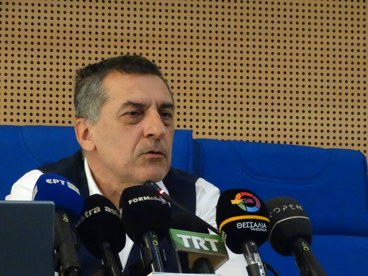 Ο περιφερειάρχης Θεσσαλίας κ. Δημήτρης Κουρέτας στην παρουσίαση των προτάσεων της Περιφέρειας Θεσσαλίας