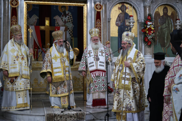 Εικόνες από τον λαμπρό εορτασμό του Αγίου Αχιλλίου στη Λάρισα (φωτ. & βίντεο)