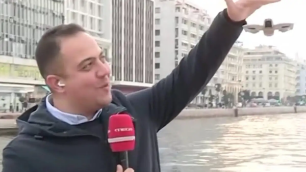 «Επίθεση» από drone σε δημοσιογράφο του Mega