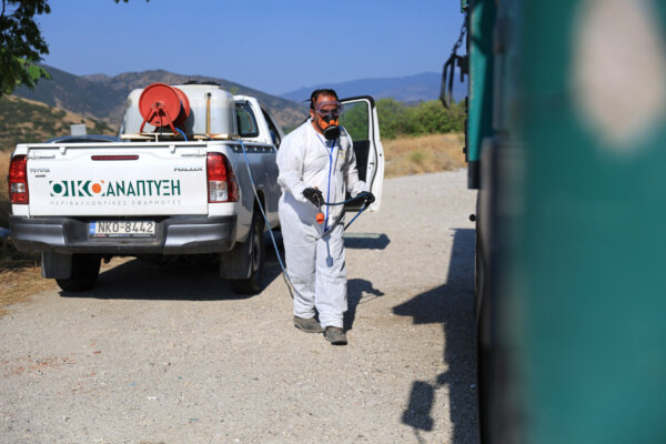 Ευλογιά: Επαναλειτουργία απολυμαντικών σταθμών στην Περιφέρεια Θεσσαλίας – Δείτε τα σημεία