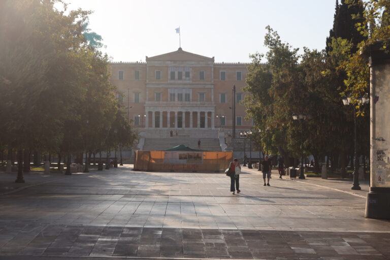 Στιγμιότυπο από την Αθήνα, Παρασκευή 15 Αυγούστου 2025.
(ΓΙΑΝΝΗΣ ΠΑΝΑΓΟΠΟΥΛΟΣ/EUROKINISSI)