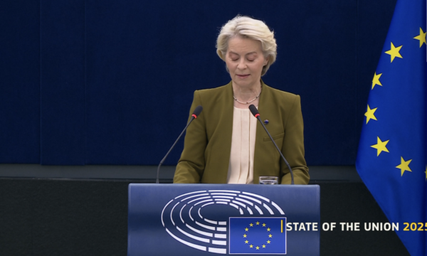 Η κατάσταση της Ένωσης το 2025 – Live η ομιλία της Ούρσουλα φον ντερ Λάιεν