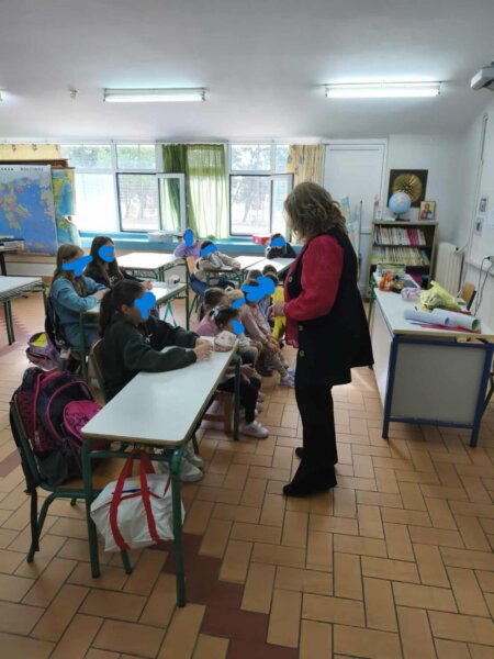 Δ. Τεμπών: Περιβαλλοντική δράση ενημέρωσης στο Δημοτικό Σχολείο και Νηπιαγωγείο Καλοχωρίου (φωτ.)
