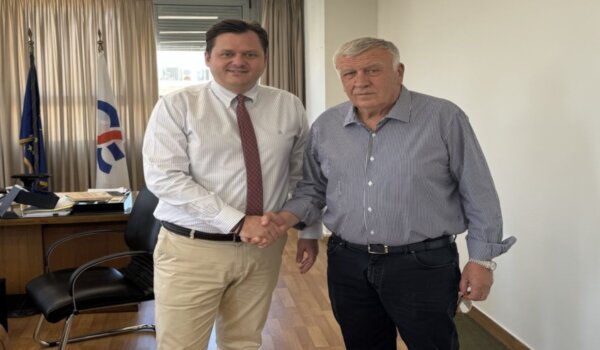 Συνάντηση του Θανάση Νασιακόπουλου με την Γ.Γ. του Υπουργείου Αγροτικής Ανάπτυξης και Τροφίμων και τον Διευθύνοντα Σύμβουλο του ΟΣΕ