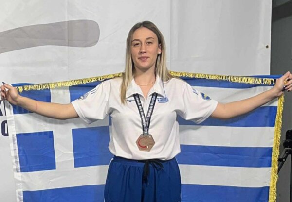 Στην 3η θέση του κόσμου η Λαρισαία Χριστιάνα Ιακωβάκη – Σπουδαία επιτυχία στο Παγκόσμιο Πρωτάθλημα Ταεκβοντό ITF