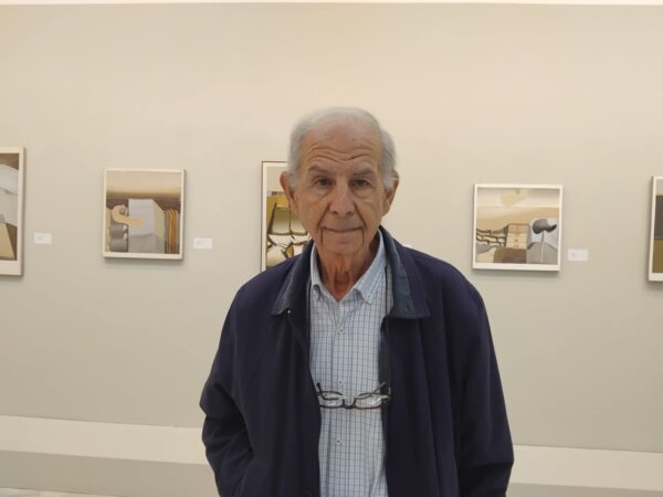 Χρήστος Σαμαράς: «Η ζωγραφική μου καταδεικνύει την ανθρώπινη μοναξιά – Είναι μεγάλη η τιμή που μου κάνει η Λάρισα»