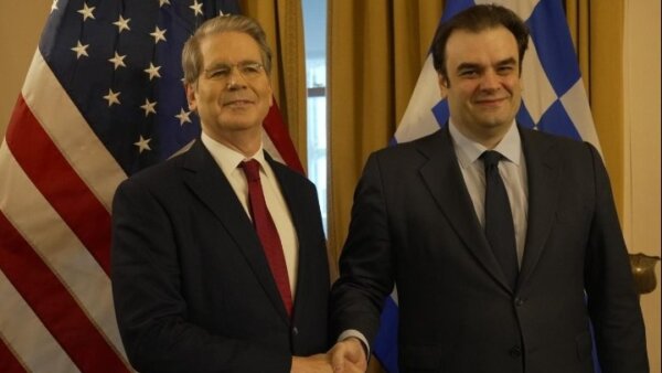 Συνάντηση Κυρ. Πιερρακάκη με τον ΥΠΟΙΚ των ΗΠΑ – Τι συζητήθηκε