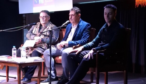 Παρουσιάστηκε το βιβλίο του Κωνσταντίνου Μητράκα «Μέχρι να σκοτώσεις κι εσύ» (φωτ.)