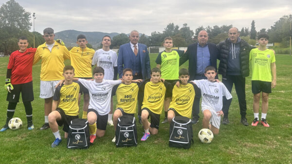 Η SOUKOS ROBOTS στηρίζει την Ακαδημία Ποδοσφαίρου «Αετός Μακρυχωρίου»