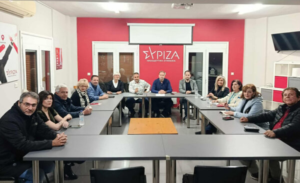 Σε χαμηλούς τόνους η ανασυγκρότηση της Νομαρχιακής του ΣΥΡΙΖΑ – ΠΣ Λάρισας