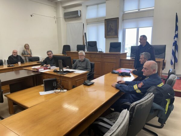 Συνεδρίασε το Συντονιστικό Όργανο Πολιτικής Προστασίας του Δήμου Φαρσάλων