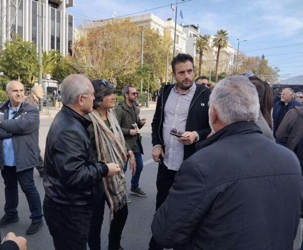 Στην Αθήνα ο δήμαρχος Τυρνάβου Στέλιος Τσικριτσής