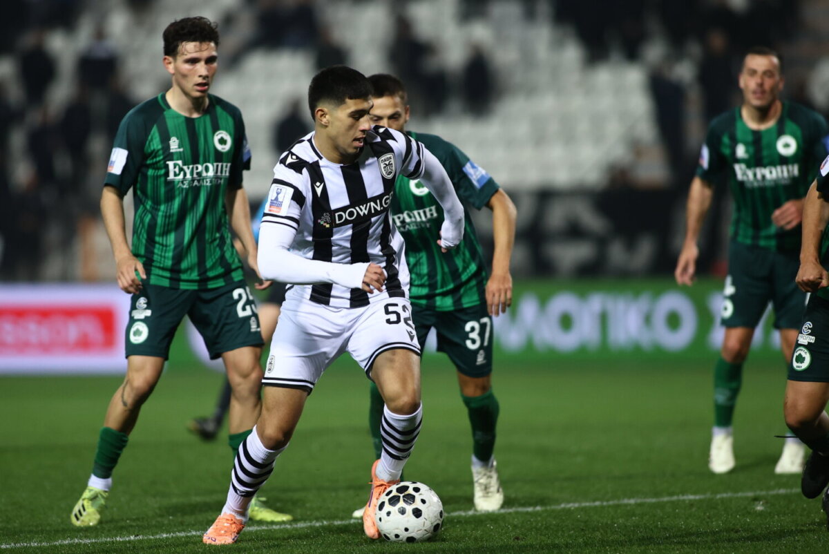 ΚΥΠΕΛΛΟ ΕΛΛΑΔΟΣ 2025-2026 / ΠΑΟΚ - ΜΑΡΚΟ (ΡΑΦΑΗΛ ΓΕΩΡΓΙΑΔΗΣ / EUROKINISSI)