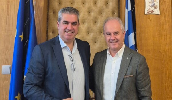 Συνάντηση του Δημάρχου Τεμπών με τον Γενικό Γραμματέα Υποδομών για κρίσιμα έργα στον Δήμο Τεμπών