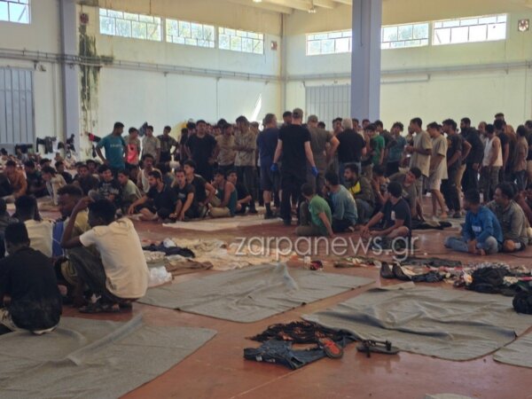 Χανιά: Σοβαρά επεισόδια στον προσωρινό χώρο κράτησης μεταναστών– Στο νοσοκομείο 8 αλλοδαποί