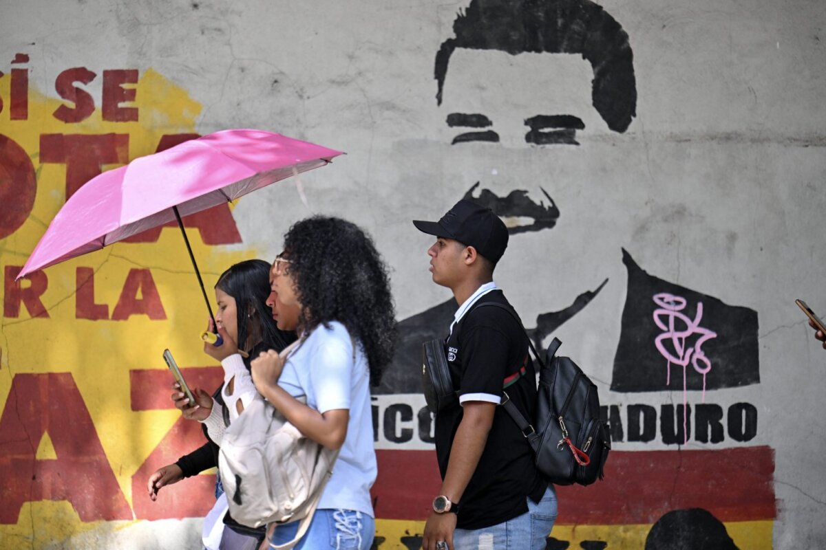 Nicolas Maduro (Photo by Juan BARRETO / AFP)