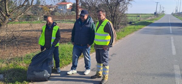 Ξεκίνησε η αποκομιδή απορριμμάτων σε περιφερειακούς και παράπλευρους δρόμους εντός του Δήμου Κιλελέρ