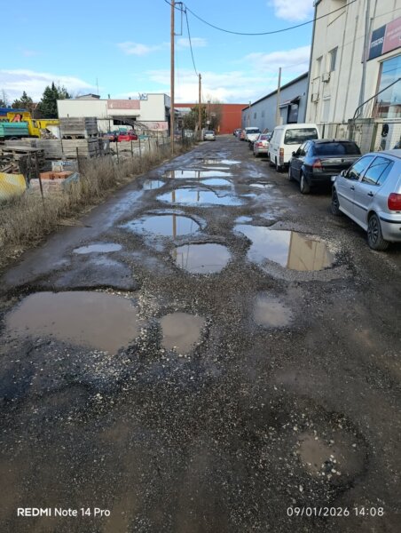 Δρόμος γεμάτος λακούβες…