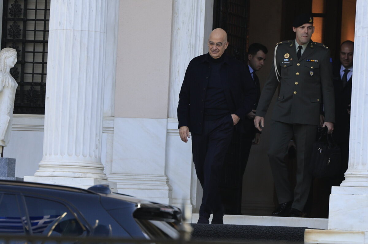 Συνεδρίαση υπό τον Πρωθυπουργό Κυριάκο Μητσοτάκη στο Μέγαρο Μαξίμου του Κυβερνητικόυ Συμβουλίου Εθνικής Ασφάλειας.  Σάββατο 10 Ιανουαρίου 2026  (ΓΙΩΡΓΟΣ ΚΟΝΤΑΡΙΝΗΣ / EUROKINISSI)