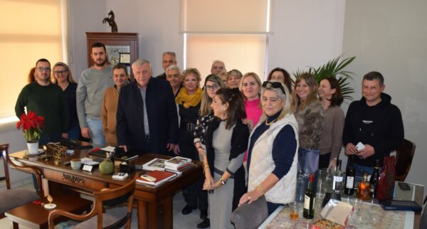 Ευχές δέχτηκε ο Δήμαρχος Κιλελέρ Θανάσης Νασιακόπουλος για την ονομαστική του εορτή