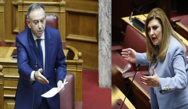 Λαρισαϊκή κόντρα στη Βουλή: Κέλλας και Λιακούλη «διασταύρωσαν» τα ξίφη τους για την ευλογιά των αιγοπροβάτων