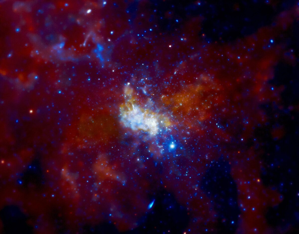 Chandra imageΜ of Sgr A Chandra X-ray Observatory
