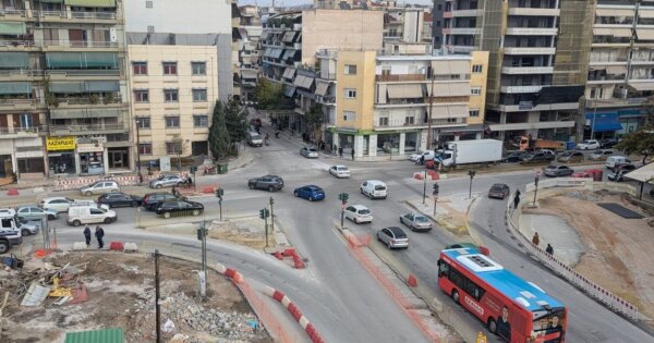 Δ. Λαρισαίων: Νέες εργασίες για τον κυκλικό κόμβο Φαρσάλων-Ηρ.Πολυτεχνείου-Παναγούλη – Σε ισχύ από σήμερα κυκλοφοριακές ρυθμίσεις