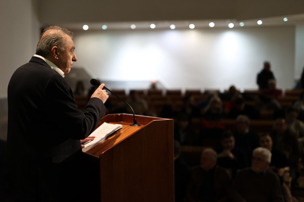 Ο επικεφαλής της Συμπαράταξης, κ. Δημήτρης Δεληγιάννης