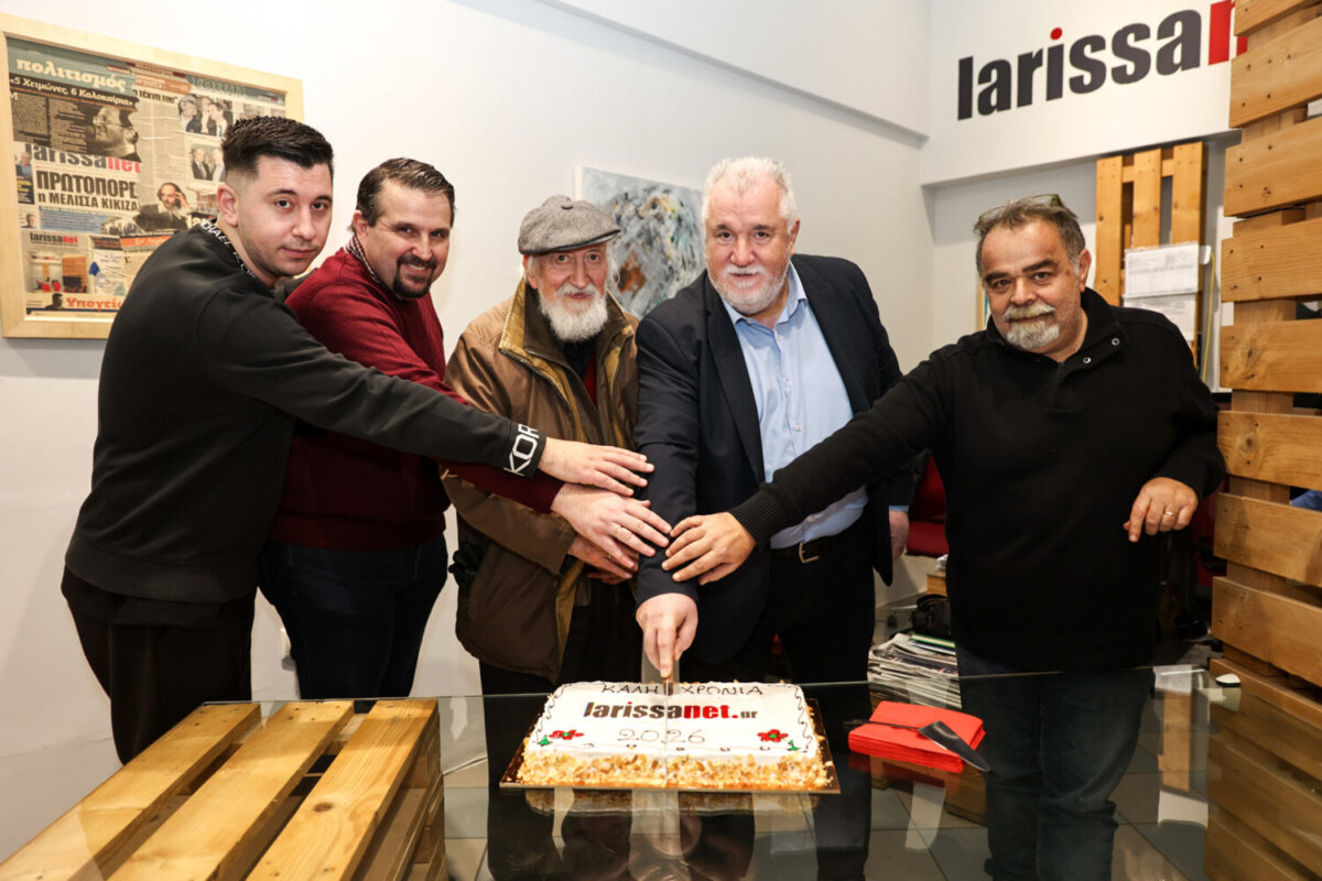 Από αριστερά οι Τηλέμαχος Μπεχλιβάνος, Γιάννης Ανδρεάκης, Μόσχος Λαγκουβάρδος, Χρήστος Μπεχλιβάνος και Νίκος Ασπρούδης