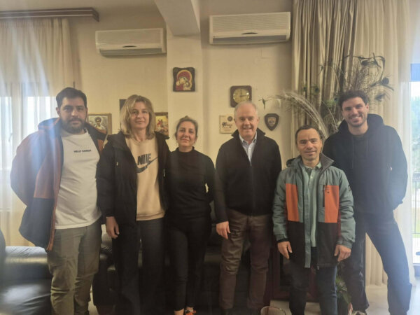 Συνάντηση Δημάρχου Τεμπών με το νέο Διοικητικό Συμβούλιο της Ένωσης Εμποροεπαγγελματοβιοτεχνών περιοχής Συκουρίου