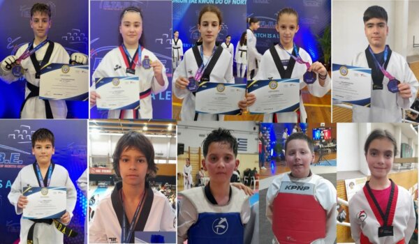 Επιτυχίες για τον ΑΟ ΤΑΕΚΒΟΝΤΟ Τυρνάβου στον 1ο Προκριματικό της ΕΤΑΒΕ