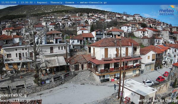 Μετεωρολογική κάμερα στη Ραψάνη
