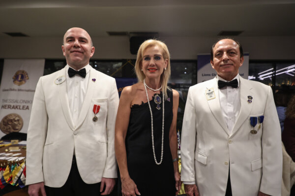 Charter Night με μήνυμα ζωής στο Φρούριο Λάρισας από τη Λέσχη Lions (φωτ.& βίντεο)