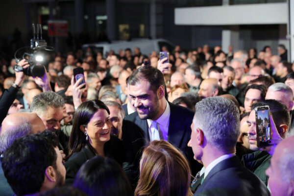 Θεσσαλοί στα εγκαίνια του πολιτικού γραφείου του Παύλου Μαρινάκη