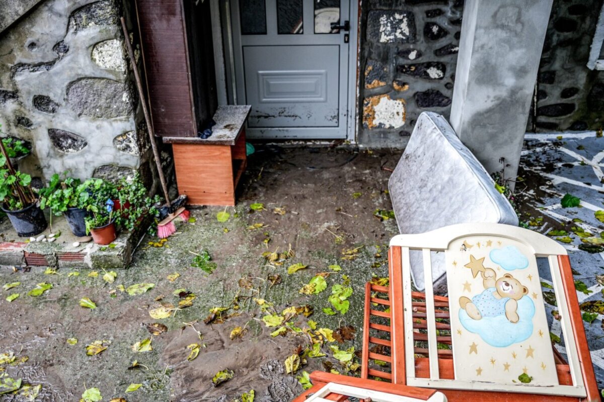 Φωτογραφία αρχείου από καταστροφές στη Λήμνο (ΠΑΝΑΓΙΩΤΗΣ ΜΠΑΛΑΣΚΑΣ/EUROKINISSI)