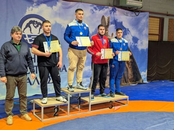 Τρίτη θέση στην Ελλάδα η Ε.Α.Λ. Πήγασος  στο στυλ της Ελευθέρας πάλης Κ-17 με τρία μετάλλια