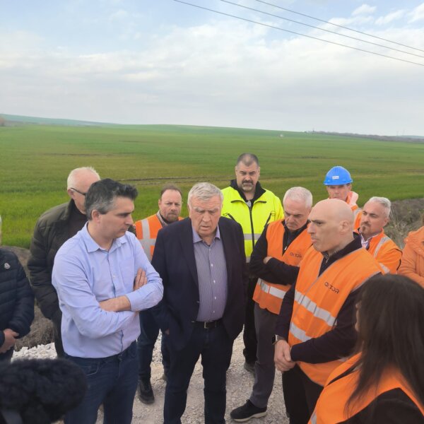 Αυτοψία του Χρίστου Δήμα σε έργα αποκατάστασης οδικών υποδομών σε Καρδίτσα, Μουζάκι και Κιλελέρ