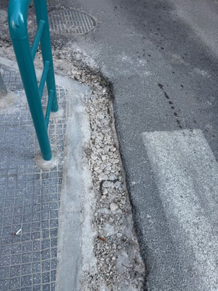 Λάρισα: Όταν δεν υπάρχει καμία επίβλεψη στα έργα! (φωτ.)